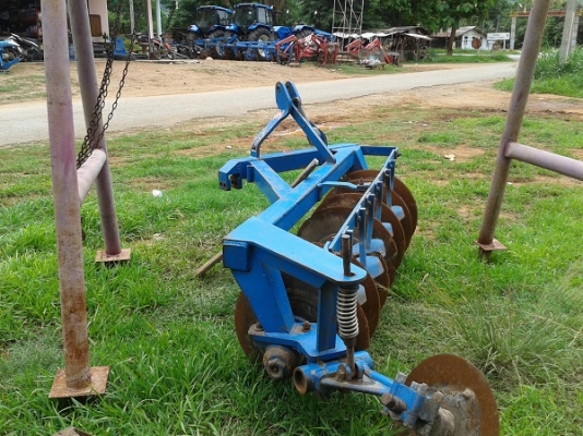 ขายแล้ว หางไถพรวน 7จาน กลกิจ บ้านโป่ง(ไคเฮงหลี) สภาพสวยรูสลักเต็มไม่สึก จานแตกสามใบใส่จานใช้ได้เลย