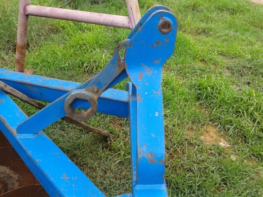 ขายแล้ว หางไถพรวน 7จาน กลกิจ บ้านโป่ง(ไคเฮงหลี) สภาพสวยรูสลักเต็มไม่สึก จานแตกสามใบใส่จานใช้ได้เลย