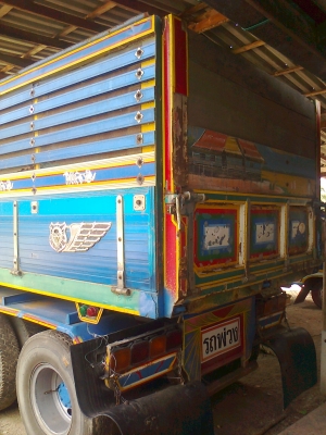 ขายรถพ่วง3เพลาแท้