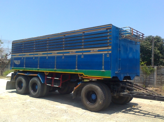 ขายรถพ่วง3เพลาแท้