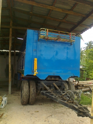 ขายรถพ่วง3เพลาแท้