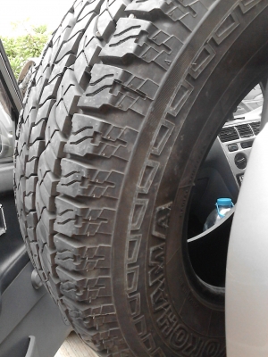 265/70R16 YOKOHAMA GEOLANDAR  A/T-S  มี  1 เส้น  ปี 2014  TEL.081-427-3941