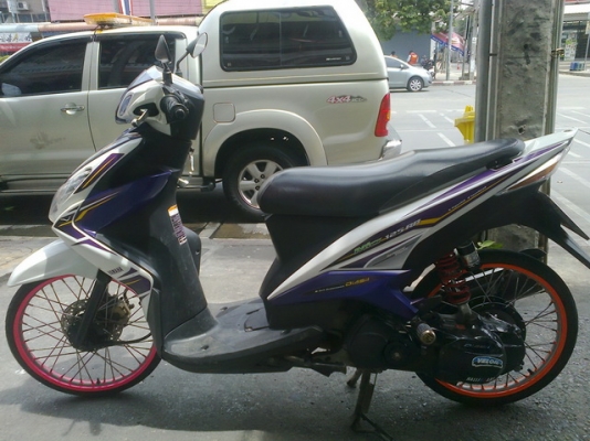ขายMio125 RR ปี53 เครื่องเดิมสภาพดี สีสวย