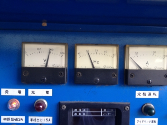 ขายเครื่องปั่นไฟมือสอง สภาพสวยพร้อมใช้งาน เพิ่งนำเข้าจากญี่ปุ่น