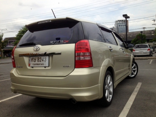 TOYOTA, WISH 2.0 S โฉม ปี05 สีบรอนซ์ทอง เกียร์ออโต้ ฟรีดาวน์ !! สุดยอดรถอเนกประสงค์ มือเดียว เข้า 0 ตลอด รับประกันไม่เคยชน ภายในเบาะหนังเเท้ 3 เเถว กุญเเจรีโมท เครื่องเเน่น ช่วงล่างดี เเอร์ฉ่ำ ยางใหม่ ตัวถังบางเดิม โดยรวมสภาพพร้อมใช้ สนใจโทรสอบถามได้ TOYOTA, WISH 2.0 S โฉม ปี05 สีบรอนซ์ทอง เกียร์ออโต้ ฟรีดาวน์ !! สุดยอดรถอเนกประสงค์ มือเดียว เข้า 0 ตลอด รับประกันไม่เคยชน ภายในเบาะหนังเเท้ 3 เเถว กุญเเจรีโมท เครื่องเเน่น ช่วงล่างดี เเอร์ฉ่ำ ยางใหม่ ตัวถังบางเดิม โดยรวมสภาพพร้อมใช้ สนใจโทรสอบถามได้