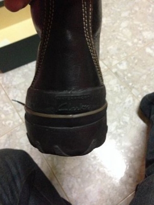 ขายรองเท้าหนัง BLACK CLARKS แท้ มือสอง สภาพยังใหม่ๆ