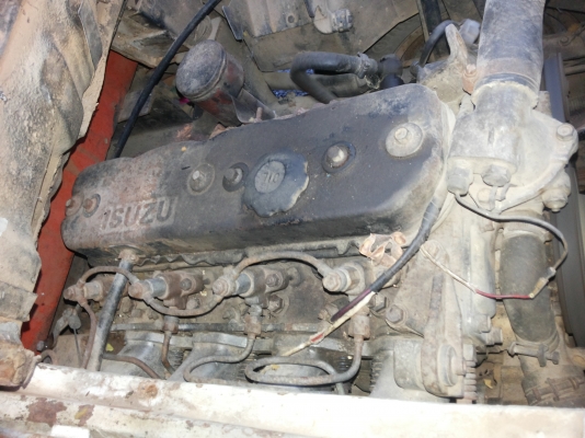 ISUZU 110  แรง ฝาดำ มีสโล ทะเบียนเต็ม ช่วงล่าง 6 น็อต