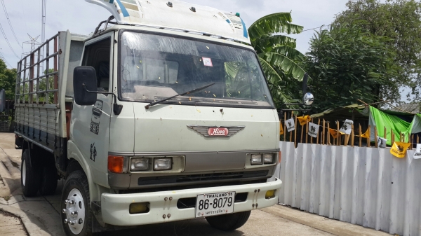 ขาย6ล้อ ฮีโน่ KM777 เครื่อง WO4D  117แรงม้า ยาว 4.20เมตร ช่วงล่างใหญ่ ยางดี 6เส้น สภาพดีพร้อมใช้ กำลังซ่อมสีกระบะ