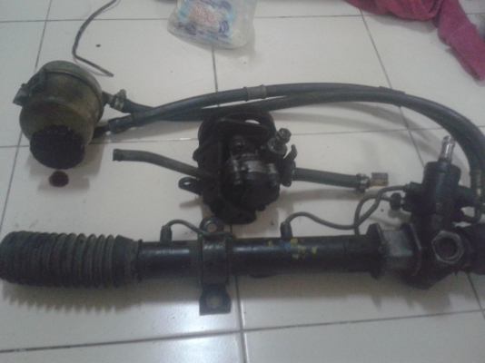 ขายชุดพวงมาลัยเพาเวอร์ ใสjKE30ครบชุด2500