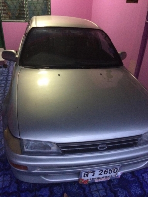 ขายรถโตโยต้า โคโลล่า 3 ห่วง ปี93 55000 ขายขาดทุนเลยครับ ติดแก็ชLPG