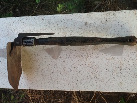 หมวก/พลั่วทหารเก่าอเมริกา