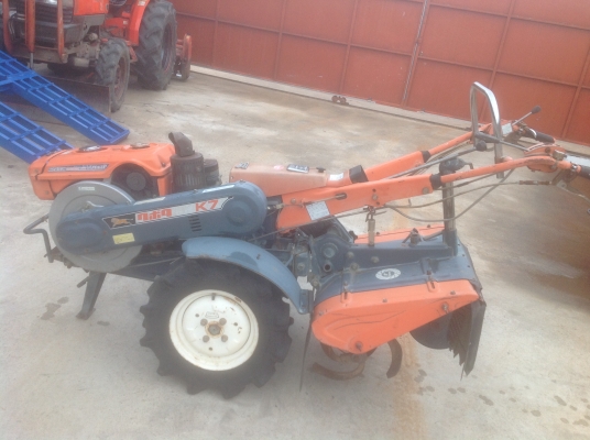 ขายรถไถคูโบต้า K7 พร้อมโรตารี่เก่านอก