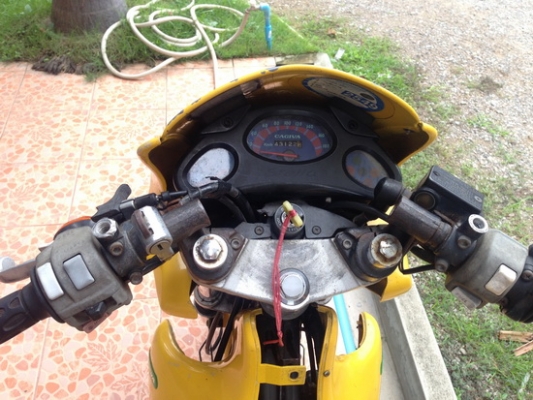 ขายCagiva stella115cc สีเหลืองตามในรูปเลยครับ