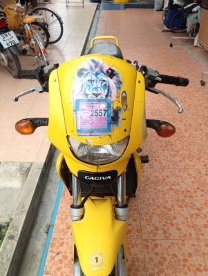 ขายCagiva stella115cc สีเหลืองตามในรูปเลยครับ