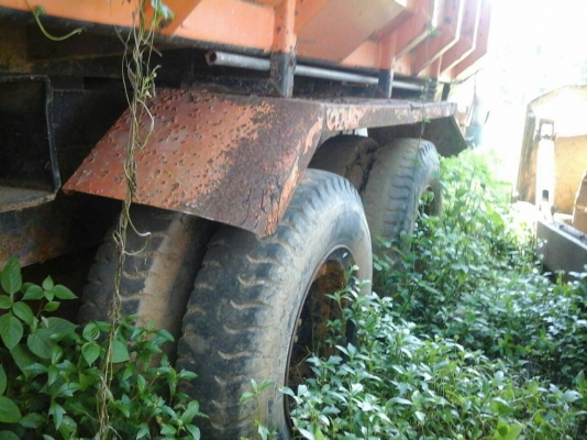 10ล้อ2เพลาดั้ม เรือ ...HINO FR27 260แรง รถประกอบ รถโรงโม่ จอดไว้ไม่ได้ใช้..มีเล่มทะเบียน..