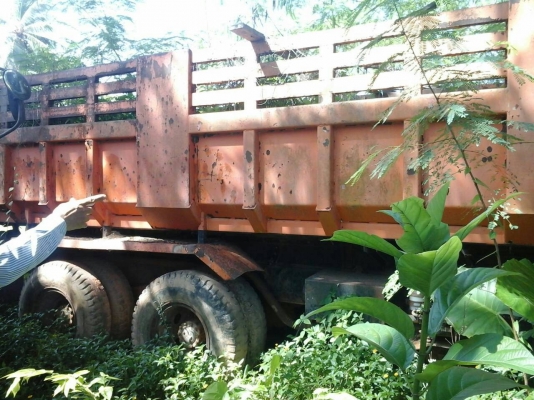 10ล้อ2เพลาดั้ม เรือ ...HINO FR27 260แรง รถประกอบ รถโรงโม่ จอดไว้ไม่ได้ใช้..มีเล่มทะเบียน..