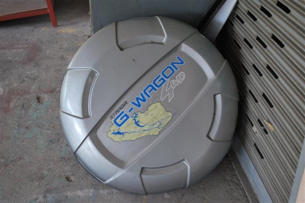 ขายฝาครอบล้ออะไหล่ G-wagon