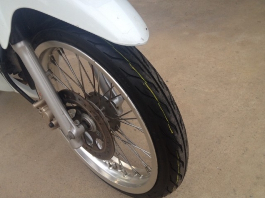 wave125iสตาร์มือ2554ไฟเลี่ยวบังลมท่อดำ