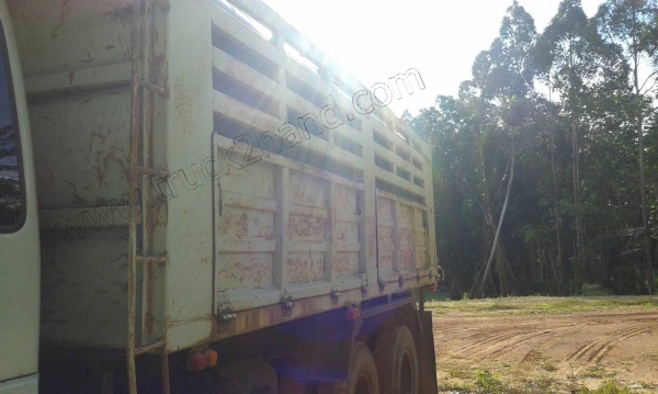 รถดั๊ม10ล้อ HINO มีสโลว์กลาง ขับเคลื่อน 2 เพลา