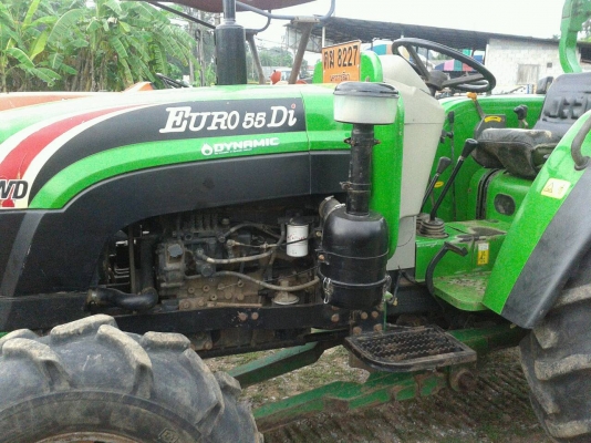 ขายรถไถ EURO 55DI  2เพลา 55แรง อุปกรณ์หน้า-หลัง ทะเบียนพร้อมโอน