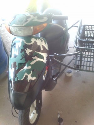 ขายปอปพ่วงข้างเครื่องดีติดง่ายแรงลายพรางทหาร 10900 บาท