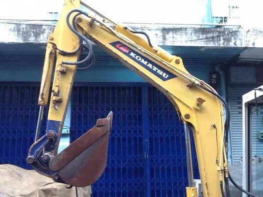 SALE__แบคโฮ KOMATSU PC20-6 เก่านอกญี่ปุ่นแท้ มีลายหัวกระแทกในตัว สวยสภาพดี พร้อมใช้งาน