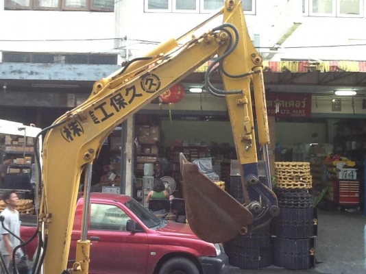 SALE__แบคโฮ KOMATSU PC20-6 เก่านอกญี่ปุ่นแท้ มีลายหัวกระแทกในตัว สวยสภาพดี พร้อมใช้งาน