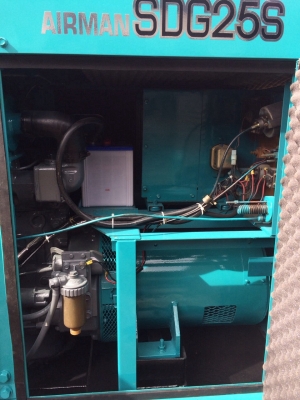 ขายเครื่องปั่นไฟฟ้าairman25kva