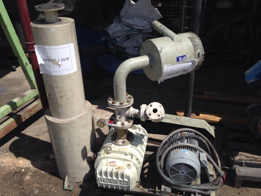 ขายโบวเวอร์อัดอากาศ Trundean มอเตอร์ Mitsubishi 10 HP สภาพสวย อุปกรณ์ครบ พร้อมใช้งาน