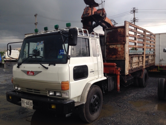 6ล้อHINO เฮียบคีบเศษเหล็ก