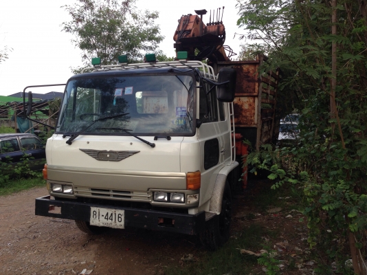 6ล้อHINO เฮียบคีบเศษเหล็ก