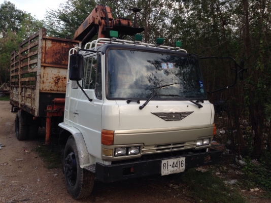 6ล้อHINO เฮียบคีบเศษเหล็ก