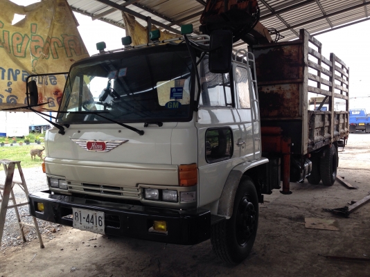 6ล้อHINO เฮียบคีบเศษเหล็ก