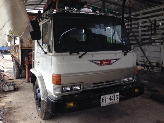 6ล้อHINO เฮียบคีบเศษเหล็ก