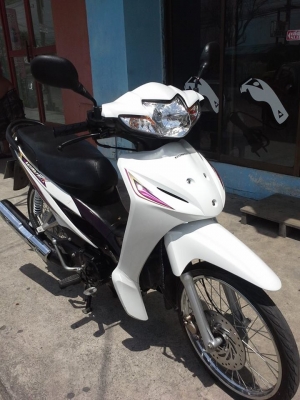 สวยเหมือนออกใหม่ Honda Wave 110 i ปี 2556 (สตาร์ทมือ) รุ่นใหม่ล่าสุด รถเพียง 10 เดือน