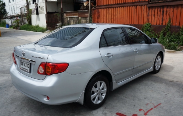 TOYOTA ALTIS ปี 2008 ตัว TOP AUTO รถเดิมๆ สวยสุดๆ ARIBAG คู่ เบรค ABS เบาะหนัง ล้อMAX สปอรตไลท์ ภายในลายไม้ พร้อมใช้งาน จัดไฟแนนได้