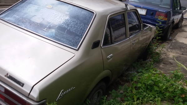 ยี่ห้อ MITSUBISHI รุ่น LANCER 1.3 EL ปี 1974 เกียร์ Manual ยี่ห้อ MITSUBISHI รุ่น LANCER 1.3 EL ปี 1974 เกียร์ Manual