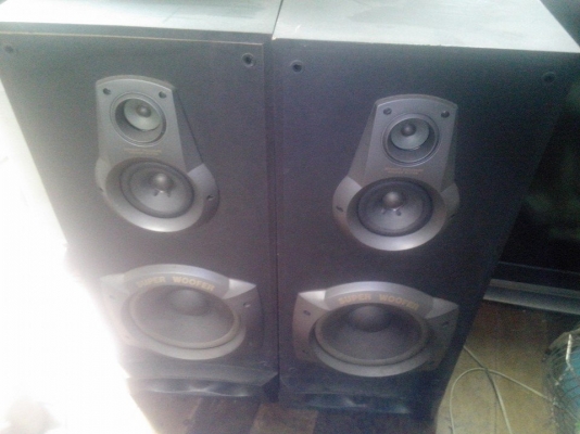 ขายลำโพงตู้panasonic 3ทางดอก10นิ้วเสียงดี