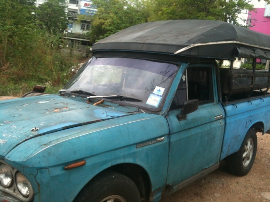 Datsun 520 ฝาท้ายเดิมตรงรุ่น 520 พร้อมโอน พร้อมขับ ขาย 45,000 บาท