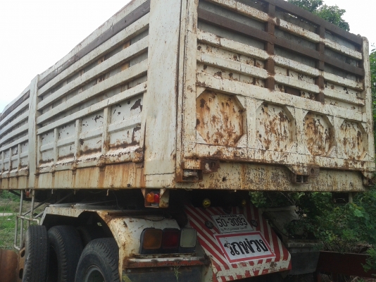 ขายด่วนหางพ่วงดั๊มยาว7เมตรเบรคจิ๊ฟฟี่ พร้อมใช้ ขายด่วนหางพ่วงดั๊มยาว7เมตรเบรคจิ๊ฟฟี่ พร้อมใช้