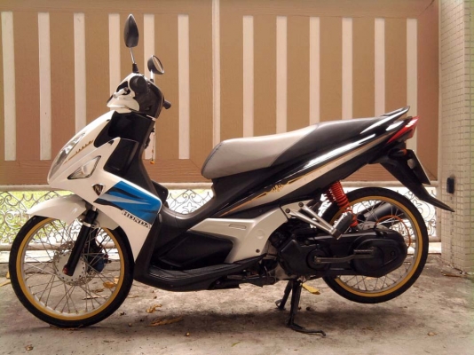 ขออนุญาติขาย Yamaha Nouvo Elegance 135 แต่งสวย สีขาวมุก โอนให้ฟรีครับ ขออนุญาติขาย Yamaha Nouvo Elegance 135 แต่งสวย สีขาวมุก โอนให้ฟรีครับ