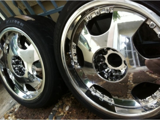 ล้อ made in japan VIP ออฟลึกแท้ล้อเบามาก 6.9km ขอบ 18 กว้าง8.5 ขอบ