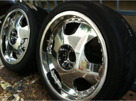 ล้อ made in japan VIP ออฟลึกแท้ล้อเบามาก 6.9km ขอบ 18 กว้าง8.5 ขอบ