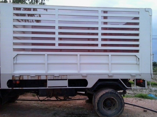 หกล้อ  km 500 ดั้ม ตัวถังต่อใหม่