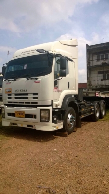 ขายหัวลากอีซูซุ.GXZ360พร้อมหางสามเพลาพื้นเรียบ รถใช้งานสองแสนกว่ากิโล วิ่งงานอยู่  ราคา 2,670,000บาท