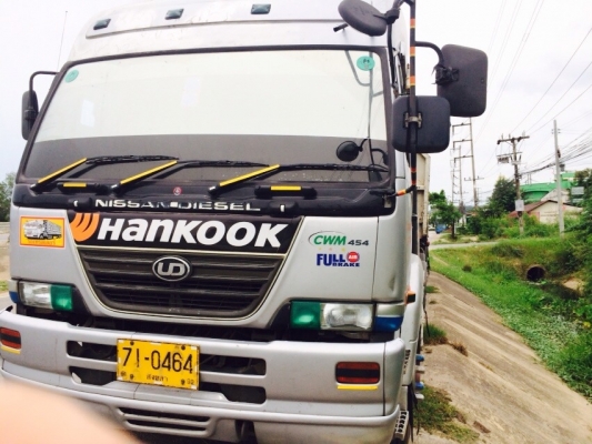 ขายนิสสัน ยูดี320พร้อมหางพื้นเรียบ3เพลา รถน้ำมัน ออกห้างปี2550 รถสวย