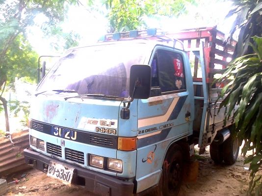 หกล้อ อีซูซุ 88ช่วงสั้น รถห้างมือเดียวปี34ยกหัวได้ มาพร้อมความเดิม ครับ