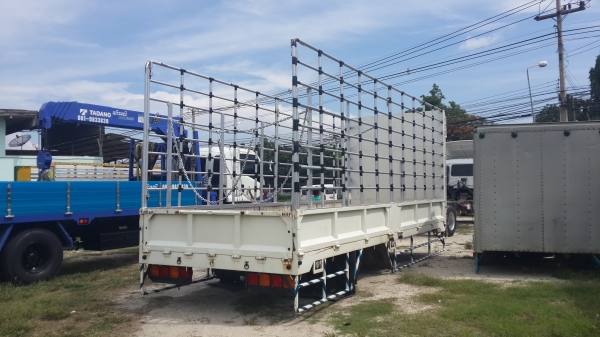 ขาย กะบะเหล็กคอกสูง ยาว 7.15 เมตร สวยๆครับ ขาย กะบะเหล็กคอกสูง ยาว 7.15 เมตร สวยๆครับ