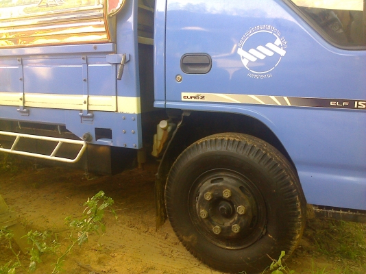 หกล้ออีซูซุ NPR130ปี50รถรับส่งนักเรียน รถห้างมือเดียวสวยเดิมๆ ทะเบียนพร้อมโอน