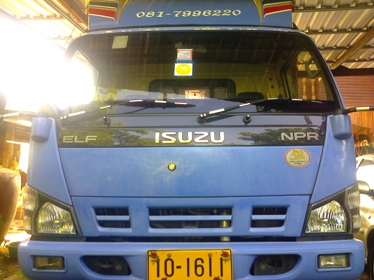 หกล้ออีซูซุ NPR130ปี50รถรับส่งนักเรียน รถห้างมือเดียวสวยเดิมๆ ทะเบียนพร้อมโอน